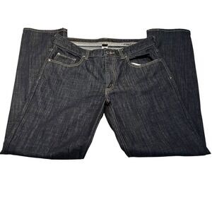 Claiborne‎ Straight Fit Dark Wash Jeans Men's 34 x 34 Casual Denim